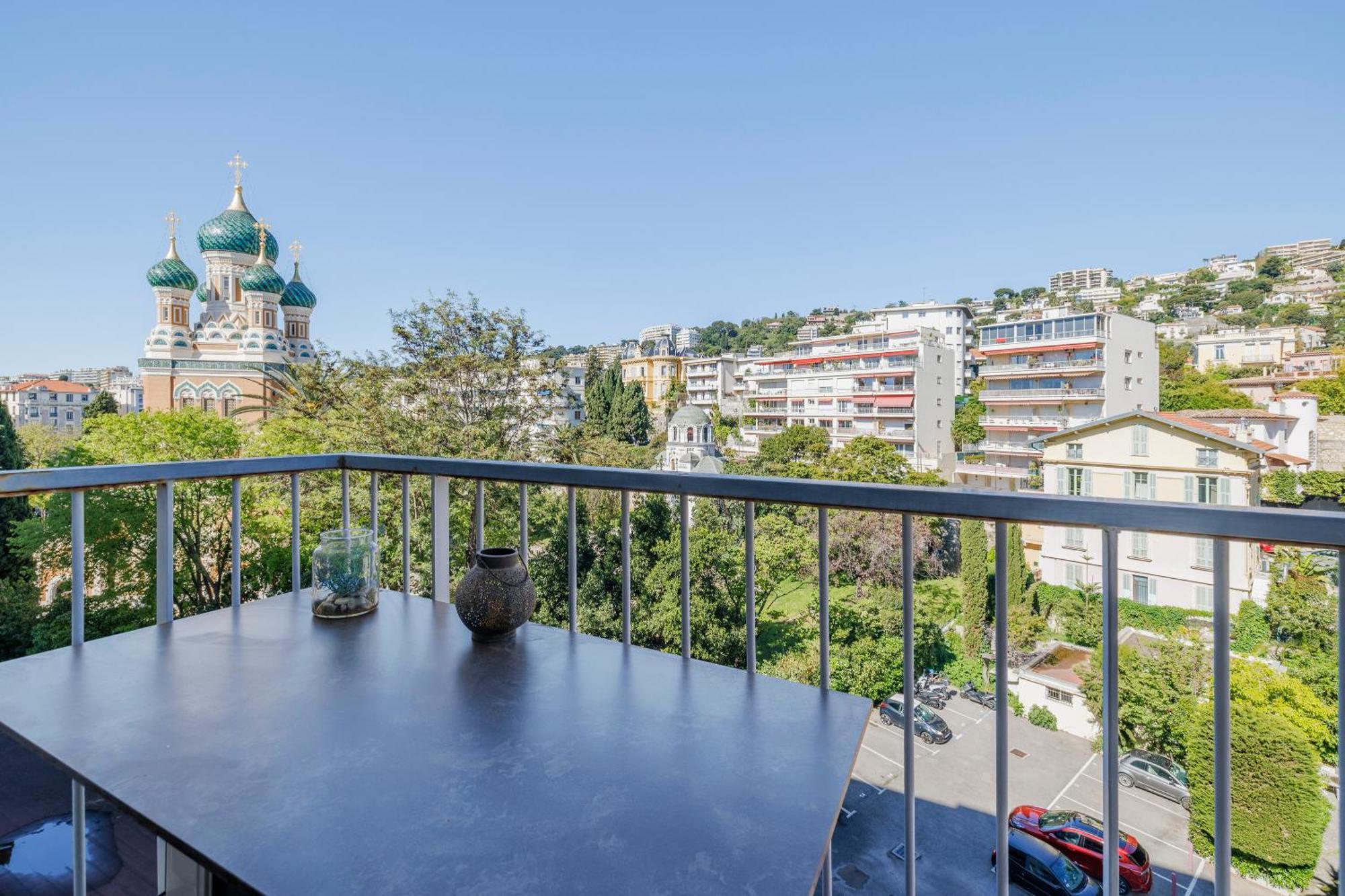 Ferienwohnung Le Hammam Azur Nizza Exterior foto